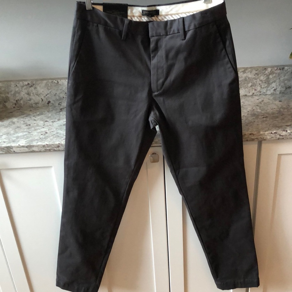 NWT Men’s Banana Republic Mason Tapered Fit Rapid Movement Chino